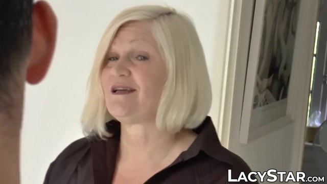 Lady Granny Tease Shaved Pussy Blonde Mature Pussy Sprayed
