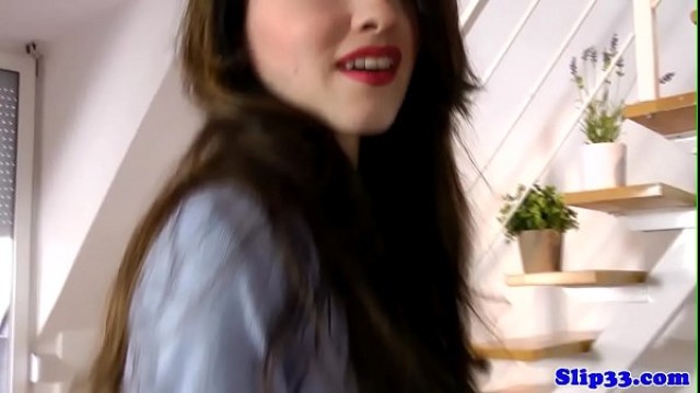 Arielle Old British Panties Schoolgirl Closeup Interview Couch