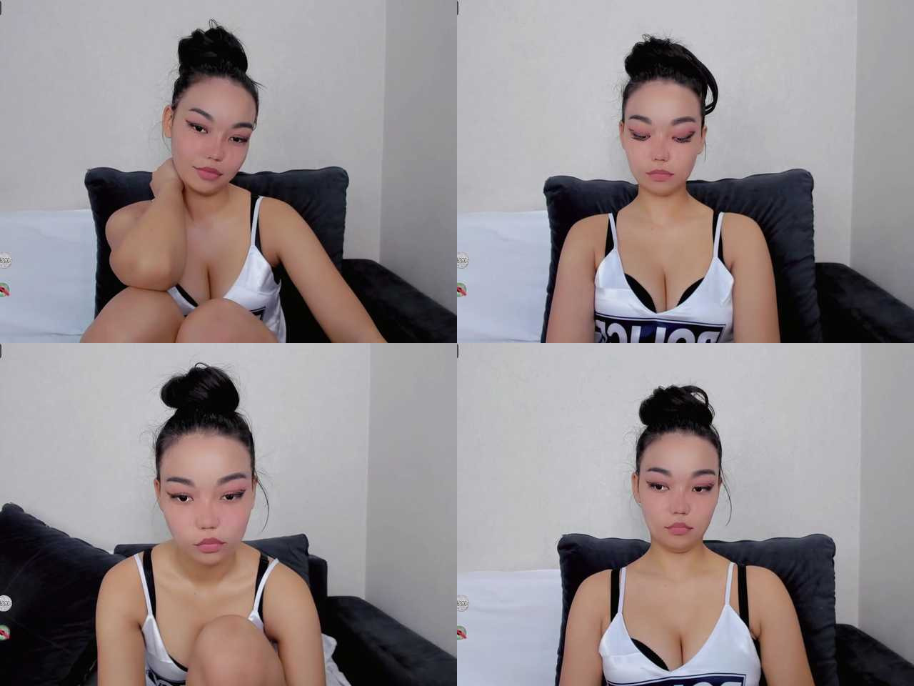 Cam Model Bella-jean Asian Girl Dildoing Pussyrubbing Sucking Rubbing